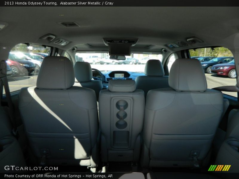 Alabaster Silver Metallic / Gray 2013 Honda Odyssey Touring