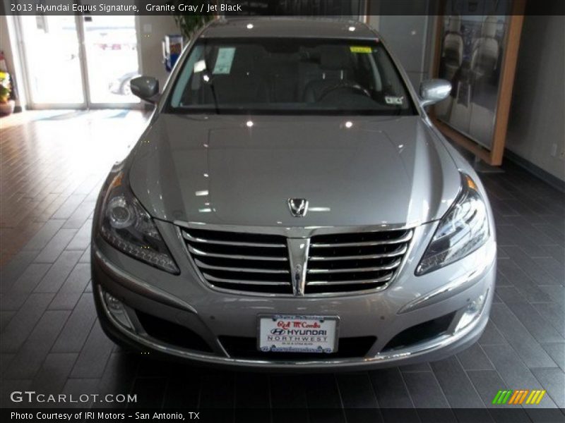 Granite Gray / Jet Black 2013 Hyundai Equus Signature