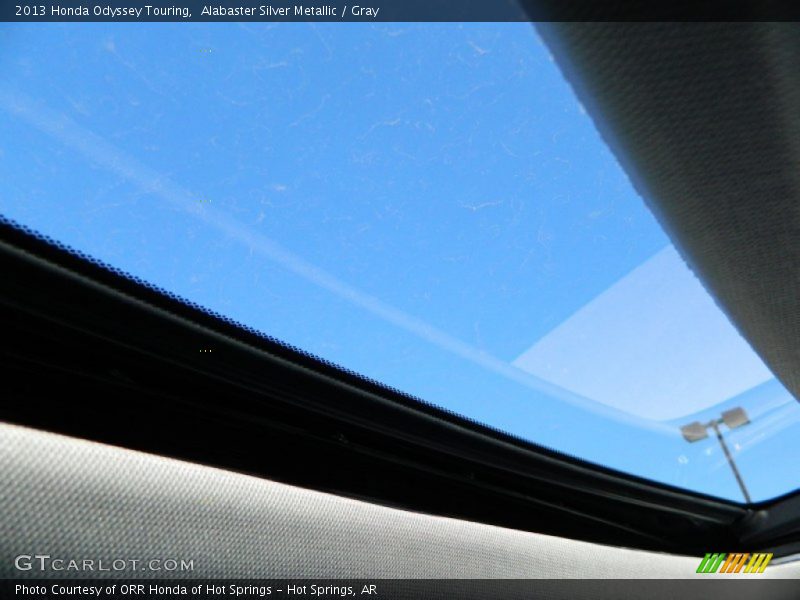 Alabaster Silver Metallic / Gray 2013 Honda Odyssey Touring
