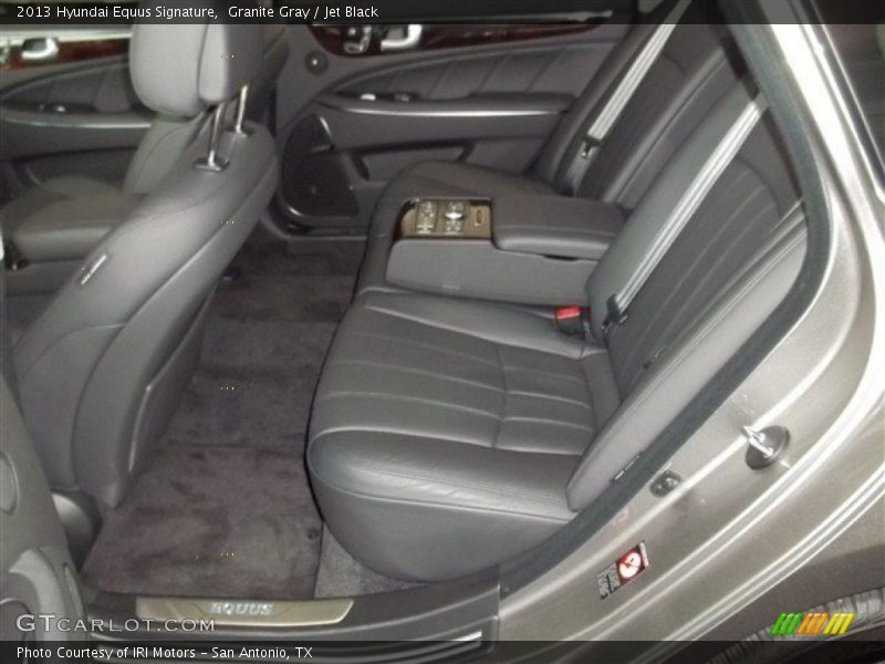 Rear Seat of 2013 Equus Signature