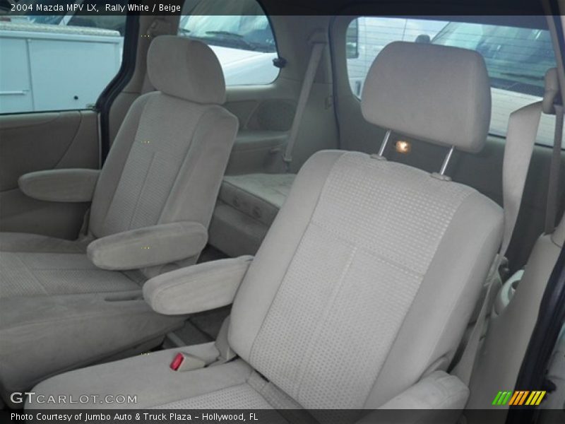 Rally White / Beige 2004 Mazda MPV LX