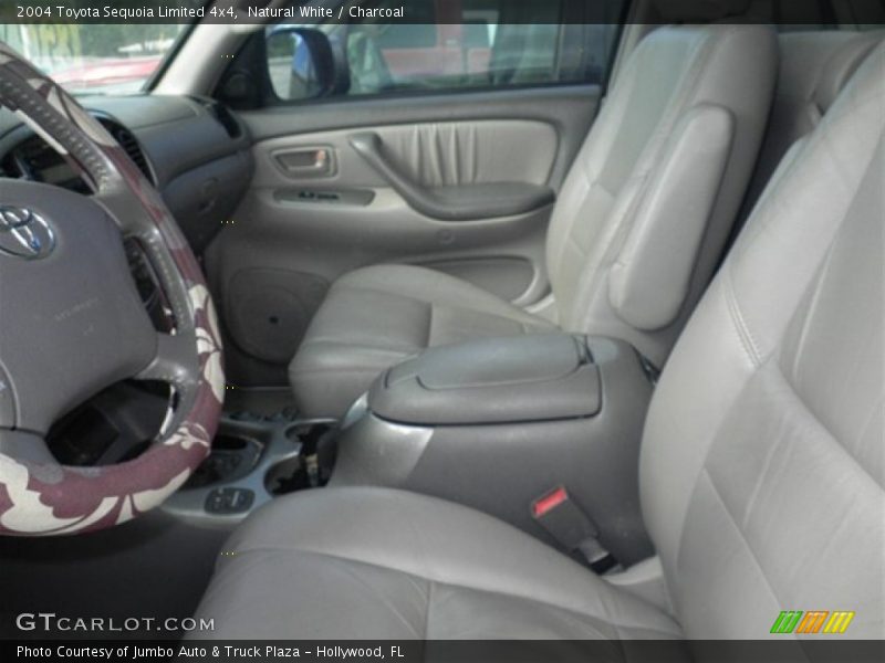 Natural White / Charcoal 2004 Toyota Sequoia Limited 4x4