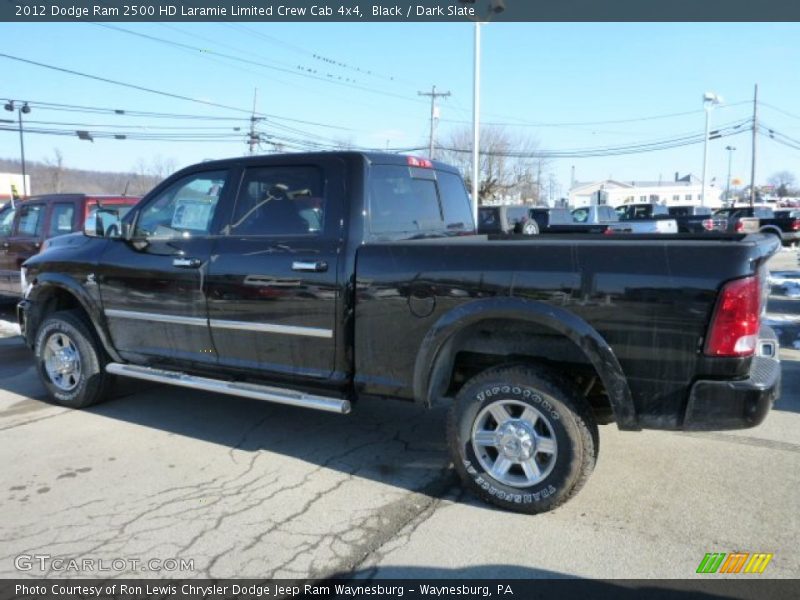 Black / Dark Slate 2012 Dodge Ram 2500 HD Laramie Limited Crew Cab 4x4