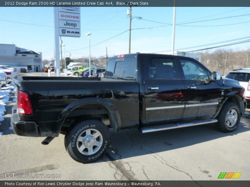 Black / Dark Slate 2012 Dodge Ram 2500 HD Laramie Limited Crew Cab 4x4
