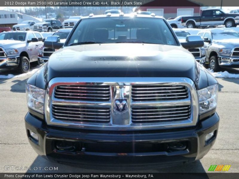 Black / Dark Slate 2012 Dodge Ram 2500 HD Laramie Limited Crew Cab 4x4