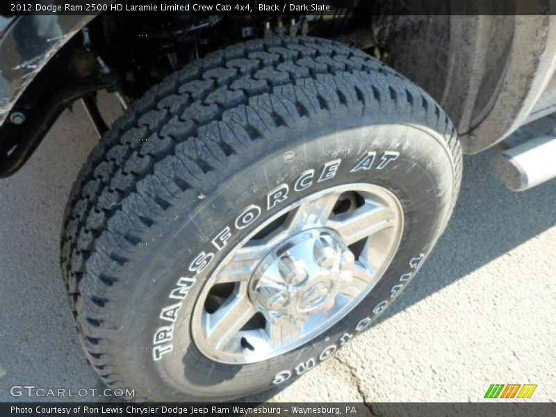 Black / Dark Slate 2012 Dodge Ram 2500 HD Laramie Limited Crew Cab 4x4