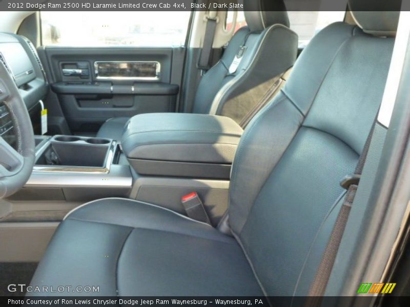 Black / Dark Slate 2012 Dodge Ram 2500 HD Laramie Limited Crew Cab 4x4