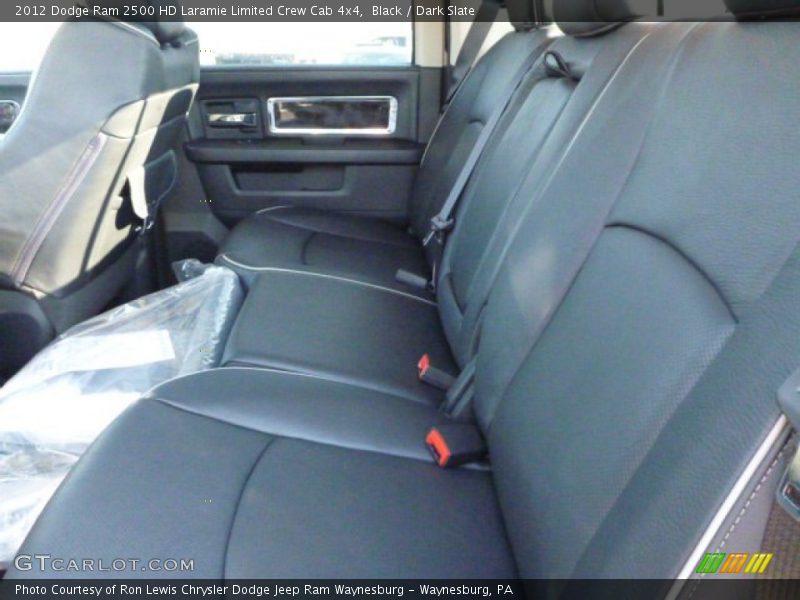 Black / Dark Slate 2012 Dodge Ram 2500 HD Laramie Limited Crew Cab 4x4