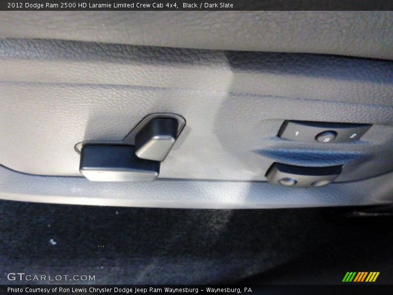 Black / Dark Slate 2012 Dodge Ram 2500 HD Laramie Limited Crew Cab 4x4