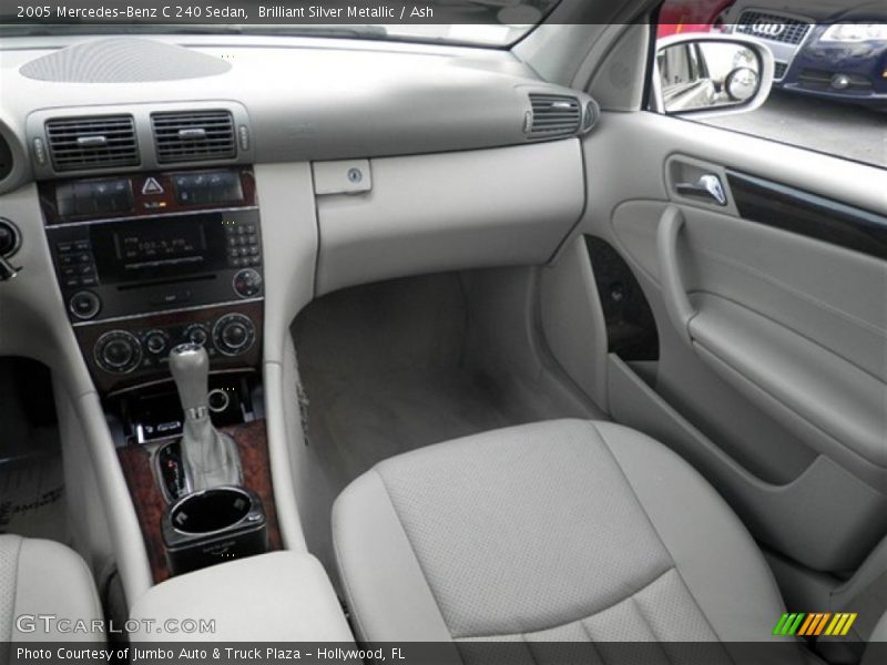 Brilliant Silver Metallic / Ash 2005 Mercedes-Benz C 240 Sedan