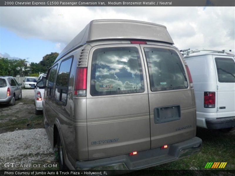 Medium Bronzemist Metallic / Neutral 2000 Chevrolet Express G1500 Passenger Conversion Van
