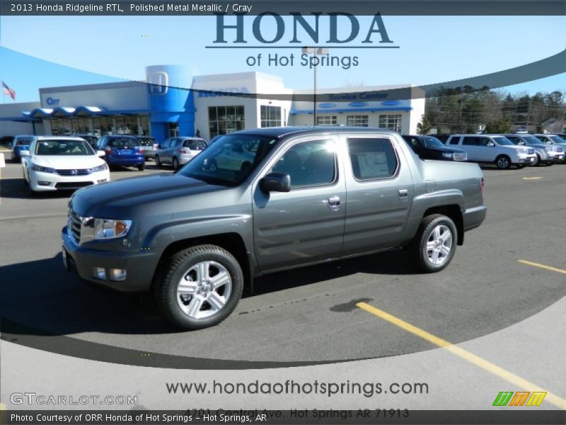 Polished Metal Metallic / Gray 2013 Honda Ridgeline RTL