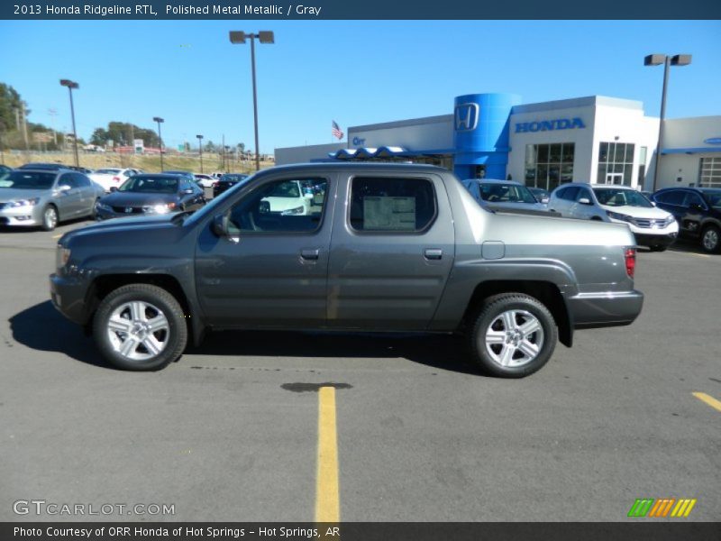 Polished Metal Metallic / Gray 2013 Honda Ridgeline RTL