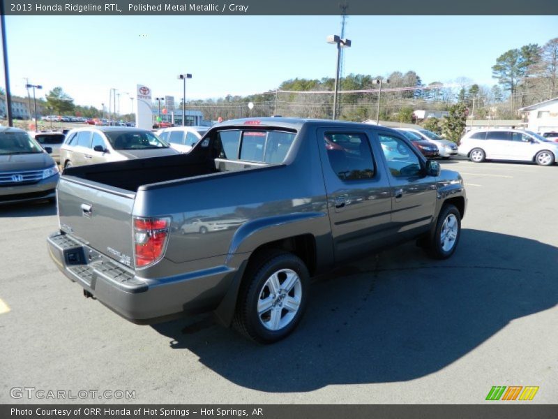 Polished Metal Metallic / Gray 2013 Honda Ridgeline RTL