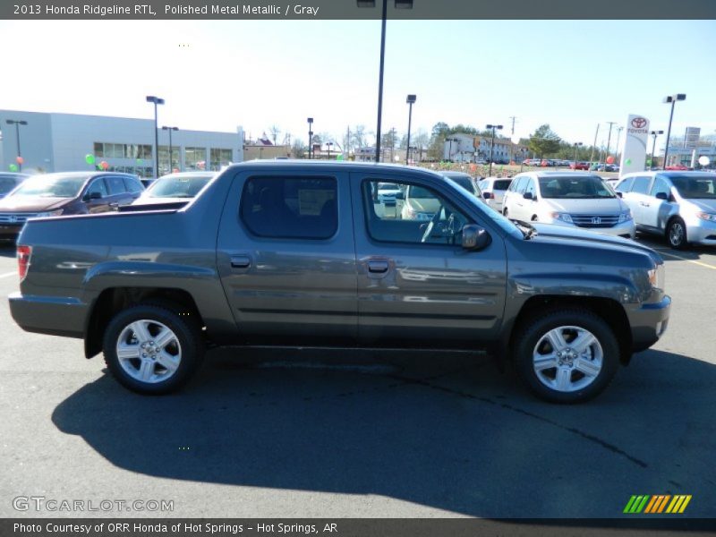 Polished Metal Metallic / Gray 2013 Honda Ridgeline RTL