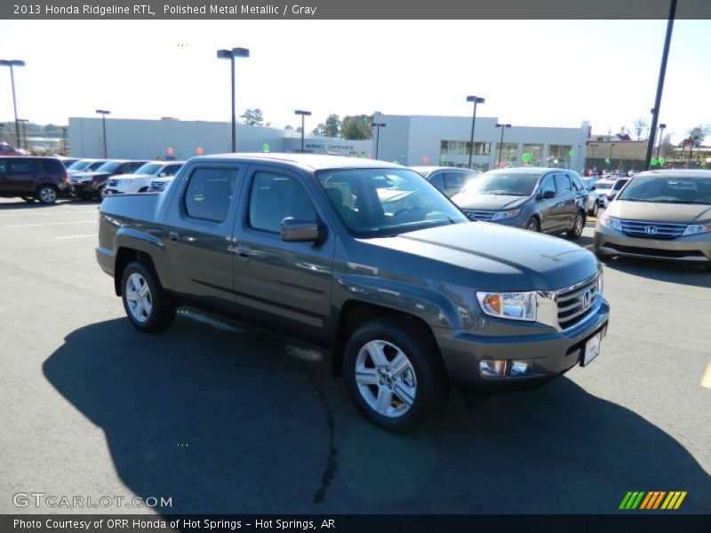 Polished Metal Metallic / Gray 2013 Honda Ridgeline RTL