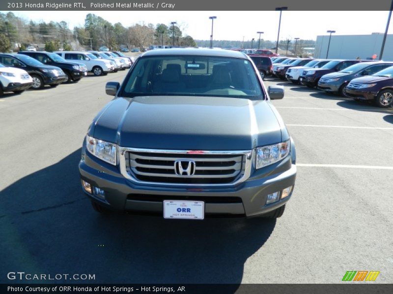 Polished Metal Metallic / Gray 2013 Honda Ridgeline RTL