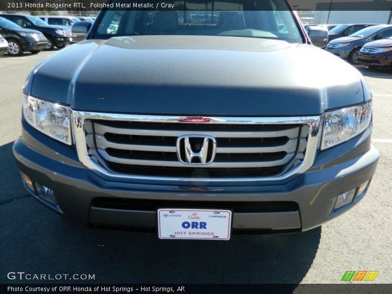 Polished Metal Metallic / Gray 2013 Honda Ridgeline RTL