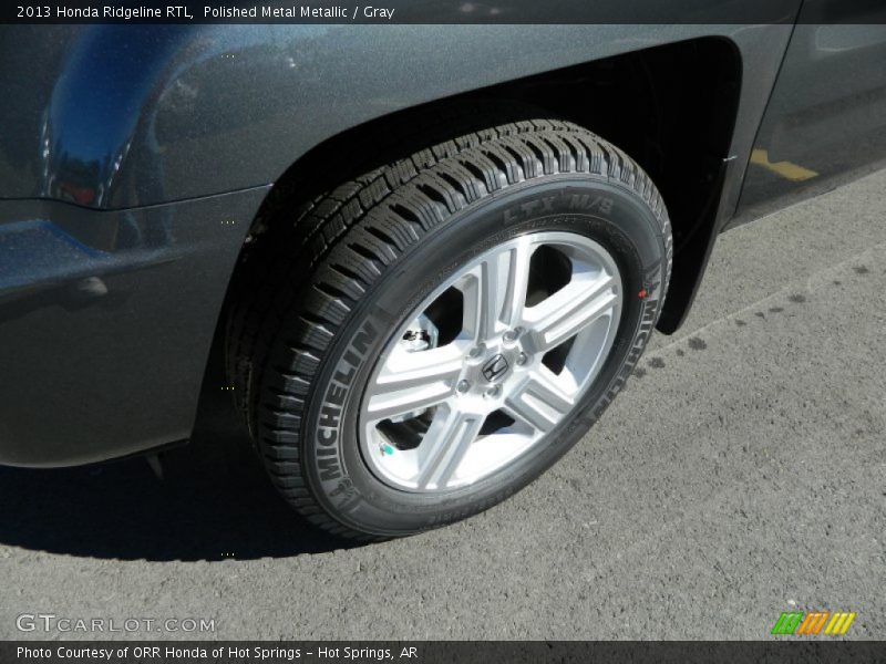 Polished Metal Metallic / Gray 2013 Honda Ridgeline RTL