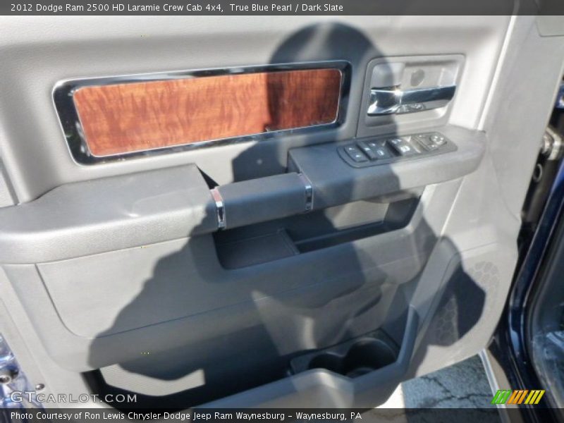 True Blue Pearl / Dark Slate 2012 Dodge Ram 2500 HD Laramie Crew Cab 4x4