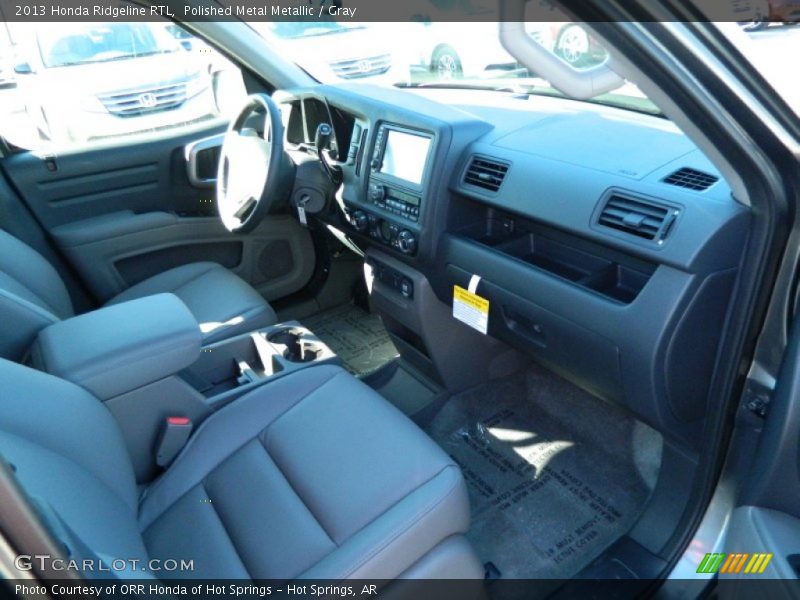 Polished Metal Metallic / Gray 2013 Honda Ridgeline RTL