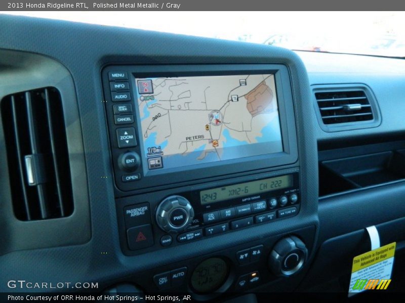 Polished Metal Metallic / Gray 2013 Honda Ridgeline RTL