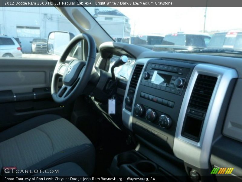 Bright White / Dark Slate/Medium Graystone 2012 Dodge Ram 2500 HD SLT Regular Cab 4x4