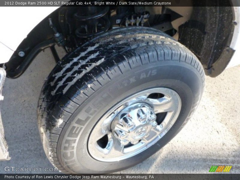 Bright White / Dark Slate/Medium Graystone 2012 Dodge Ram 2500 HD SLT Regular Cab 4x4