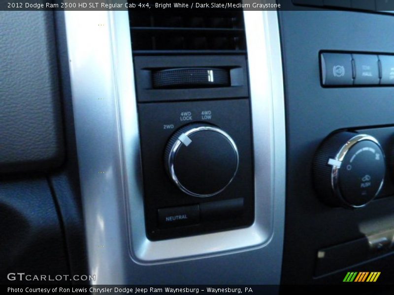 Bright White / Dark Slate/Medium Graystone 2012 Dodge Ram 2500 HD SLT Regular Cab 4x4