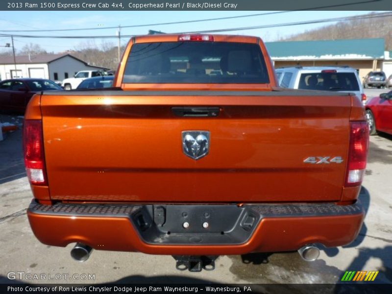 Copperhead Pearl / Black/Diesel Gray 2013 Ram 1500 Express Crew Cab 4x4