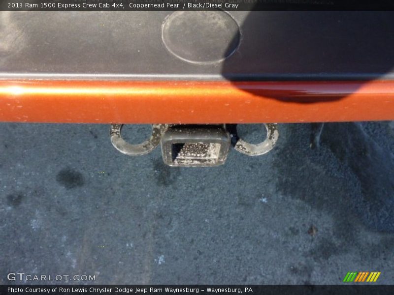 Copperhead Pearl / Black/Diesel Gray 2013 Ram 1500 Express Crew Cab 4x4