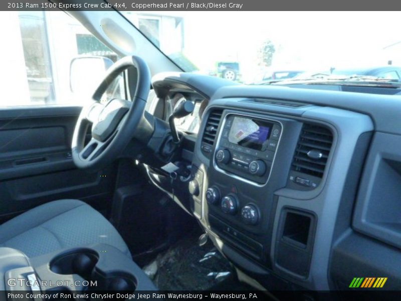 Copperhead Pearl / Black/Diesel Gray 2013 Ram 1500 Express Crew Cab 4x4