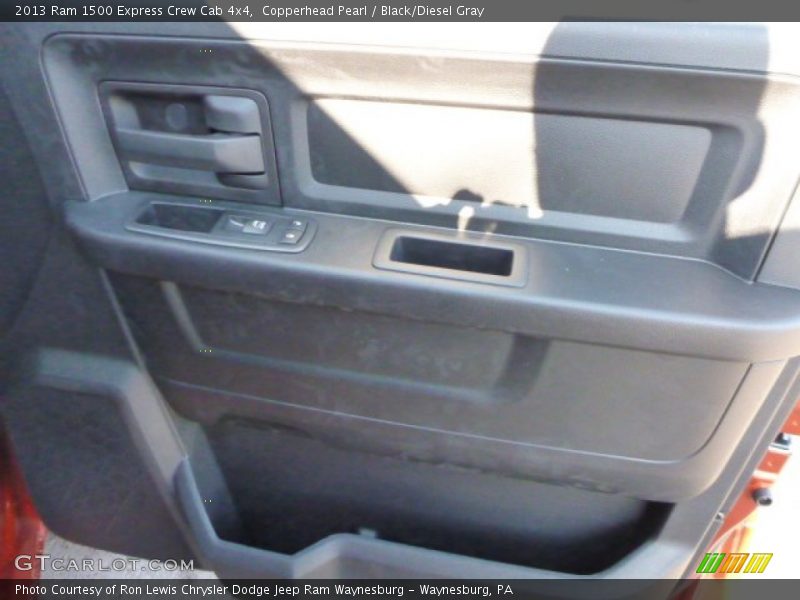 Copperhead Pearl / Black/Diesel Gray 2013 Ram 1500 Express Crew Cab 4x4