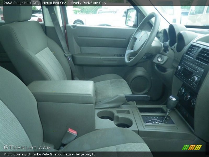 Inferno Red Crystal Pearl / Dark Slate Gray 2008 Dodge Nitro SXT