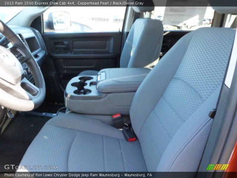 Copperhead Pearl / Black/Diesel Gray 2013 Ram 1500 Express Crew Cab 4x4