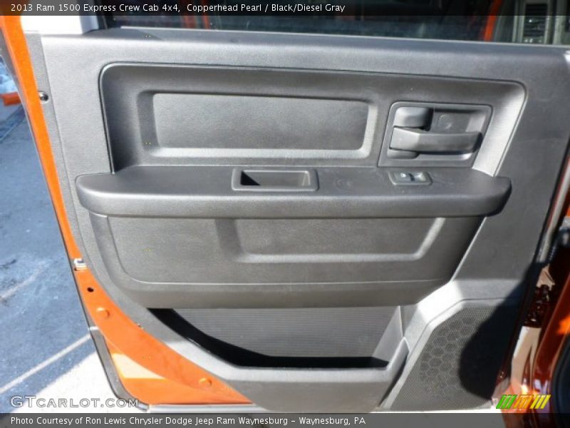 Copperhead Pearl / Black/Diesel Gray 2013 Ram 1500 Express Crew Cab 4x4