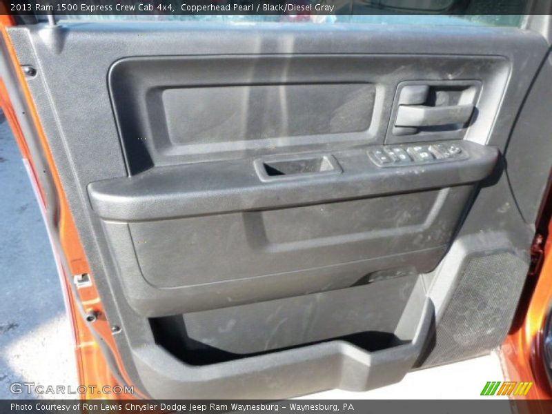Copperhead Pearl / Black/Diesel Gray 2013 Ram 1500 Express Crew Cab 4x4