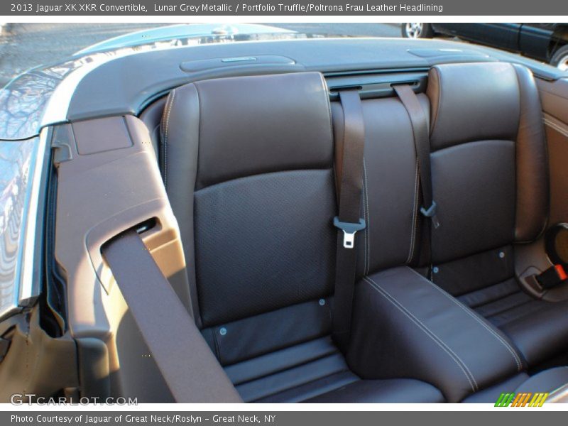 Rear Seat of 2013 XK XKR Convertible