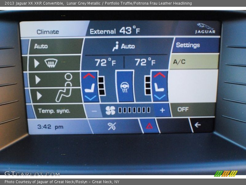 Controls of 2013 XK XKR Convertible