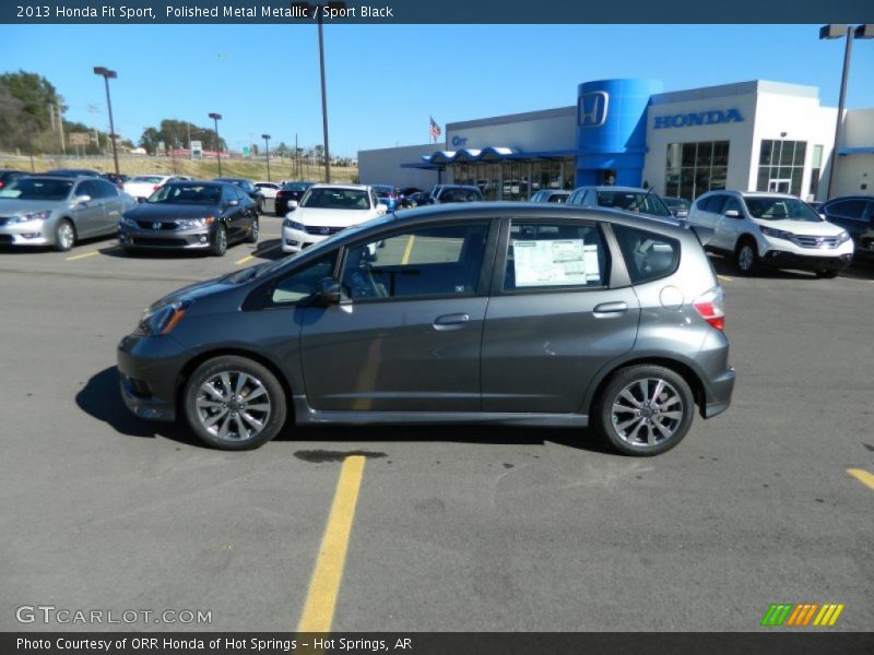 Polished Metal Metallic / Sport Black 2013 Honda Fit Sport