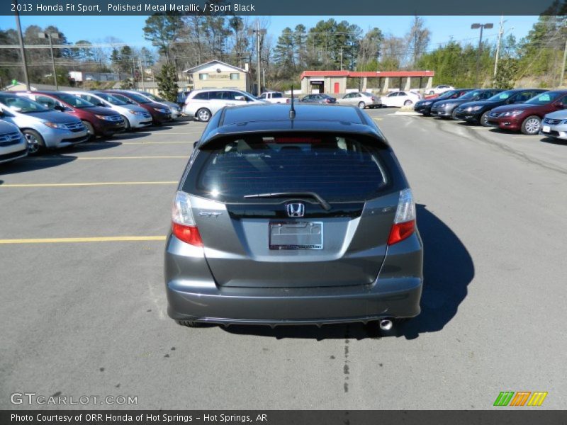 Polished Metal Metallic / Sport Black 2013 Honda Fit Sport