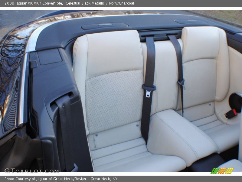 Celestial Black Metallic / Ivory/Charcoal 2008 Jaguar XK XKR Convertible