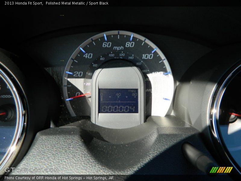 Polished Metal Metallic / Sport Black 2013 Honda Fit Sport