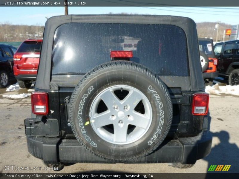 Black / Black 2013 Jeep Wrangler Sport S 4x4