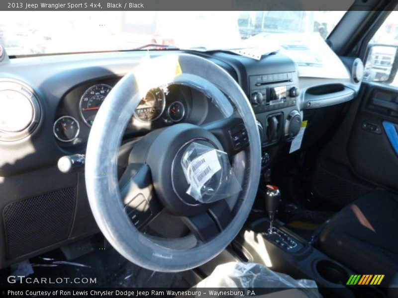 Black / Black 2013 Jeep Wrangler Sport S 4x4