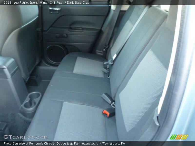Winter Chill Pearl / Dark Slate Gray 2013 Jeep Patriot Sport