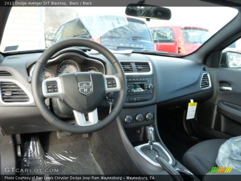Black / Black 2013 Dodge Avenger SXT Blacktop