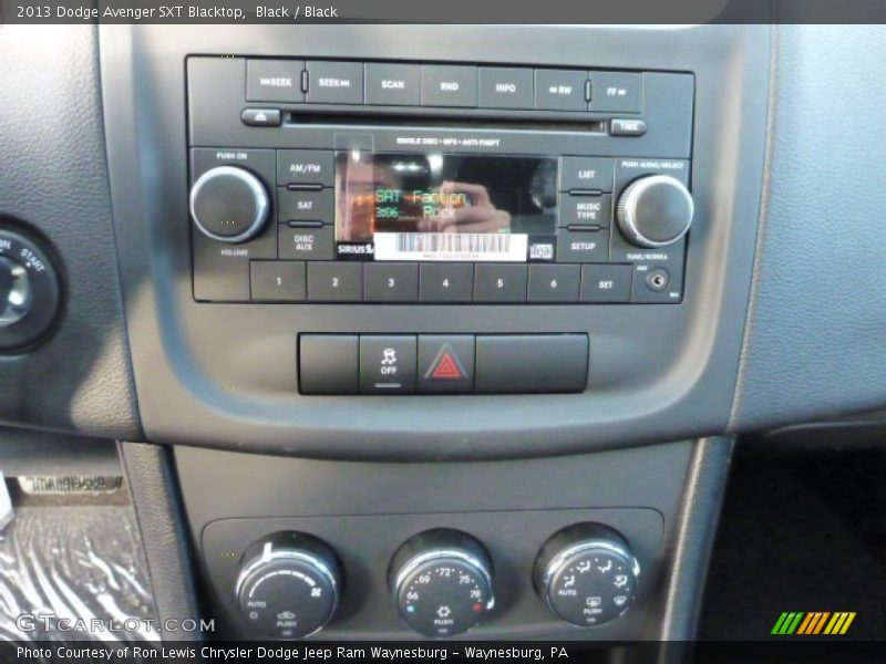 Black / Black 2013 Dodge Avenger SXT Blacktop
