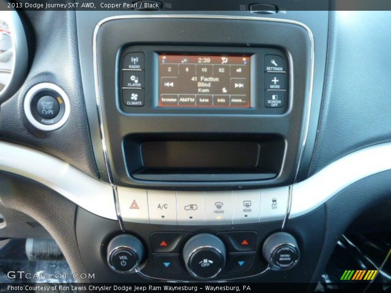 Copper Pearl / Black 2013 Dodge Journey SXT AWD