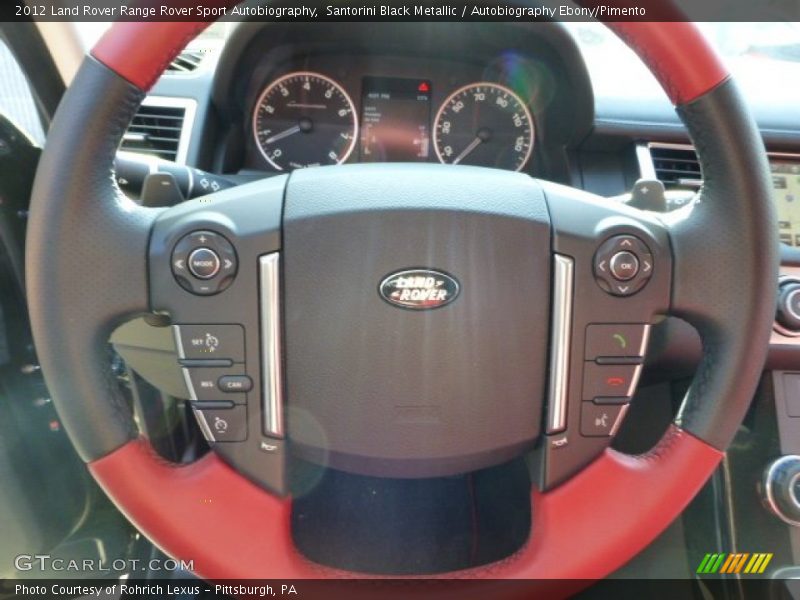  2012 Range Rover Sport Autobiography Steering Wheel
